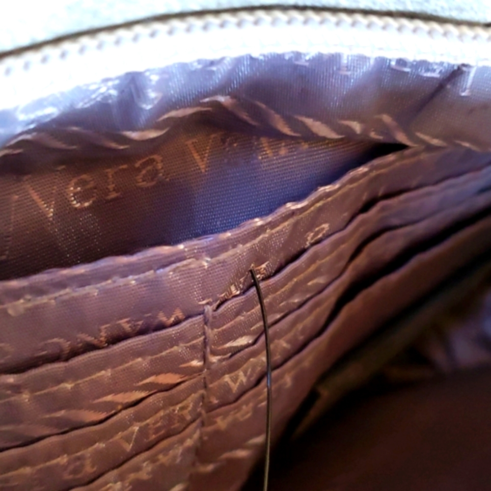 Simply Vera Wang Metallic Silver evening wristlet - Picture 5 of 11
